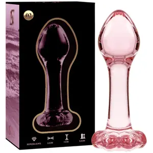 Ibiza Nebula Modèle 2 Plug Cristal Rose 11x3,5cm 1ut pas cher