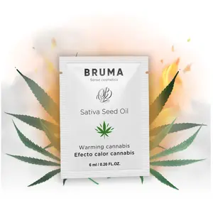 Gel Glissant Réchauffant Aromatisé au Cannabis BRUMA pour Moments Inti... pas cher