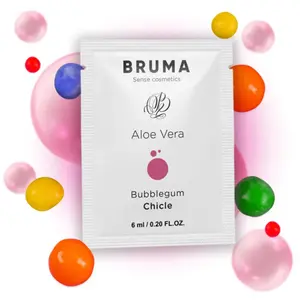 Bruma Gel Glissant Aloe Vera Goût Chewing-gum 6ml pas cher