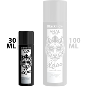 Comparateur de prix : Black Hole Anal Repair Base d'Eau Relax avec Hyaluron 30ml