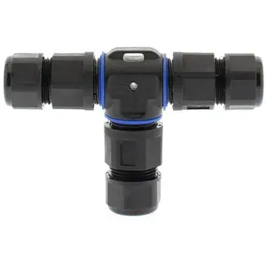 Ledbox - IP68 Connecteur en t, 110mm, Ø12-6mm, 3 fils 0.5-2.5mm2, 16A pas cher