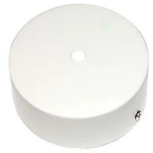 LEDBOX Rosette ronde blanche, Ø100mm pas cher