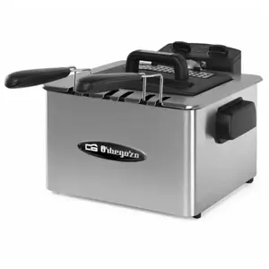 Comparateur de prix : Friteuse - ORBEGOZO - FDR 55 - 4,5L - 2180W - Température variable - 3 paniers