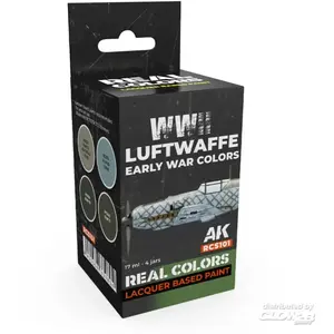 Peinture WWII Luftwaffe Early War Colors SET  - AK Interactive Peinture à maquette acrylique  - 5568339804 