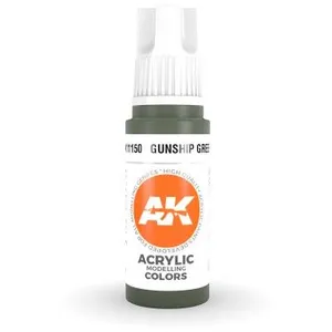 Comparateur de prix : AK Interactive 3rd Gen Acrylic Gunship Green 17ml