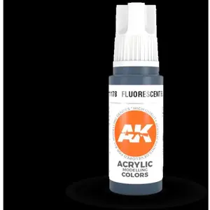Peinture BLEU FLUORESCENT - STANDARD - AK Interactive Peinture à maquette acrylique - AK11178 pas cher