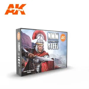 Comparateur de prix : AK Interactive AK11601 Métal Non Métallique: Acier 6x17ml