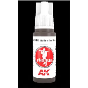 AK Interactive AK Acrylics 3Gen FIGURE AK11419 Waffen Red Brown (17ml) pas cher