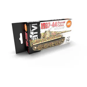 Peinture COULEURS PANZER 1937-44  - AK Interactive Peinture à maquette acrylique  - AK-AK11656 