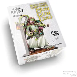 Figurines Mun Gun Low, Black Moon Captain - 35MM  - AK Interactive Figurines historiques  - 5568326903 