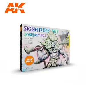 AK Interactive AK Acrylics 3Gen SET AK11757 SIGNATURE SET - JOSEDAVINCI 3G (18x17ml) pas cher