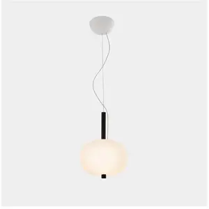 Comparateur de prix : LEDsC4 ILARGI-Suspension LED Verre/Bois dimmable Ø39.5cm