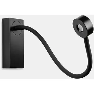 Comparateur de prix : Leds-c4 link - lampe de lecture murale réglable led gradateur tactile noir 175lm 2700k