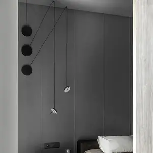 Comparateur de prix : LEDS-C4 Suspension LED Invisible Single, noir, aluminium