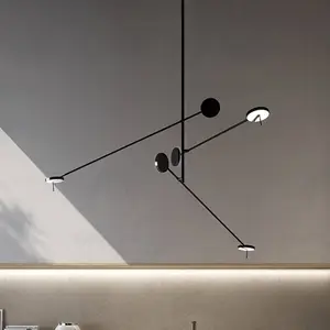 Comparateur de prix : LEDS-C4 Suspension LED Invisible Triplex, 2.700 K, noir