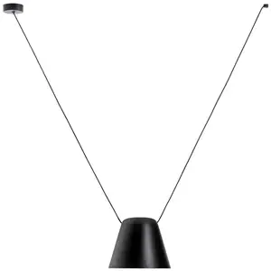 LEDS-C4 Attic suspension cône 24 cm noire