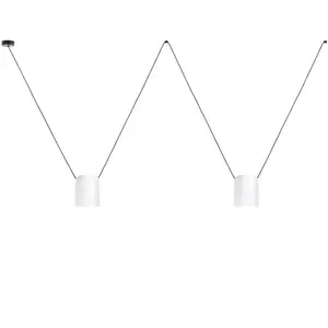 Comparateur de prix : LEDS-C4 Attic Double cylindre Ø 15cm blanche