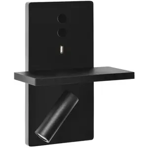 Comparateur de prix : LEDS-C4 E-Lamp applique LED à spot, noire