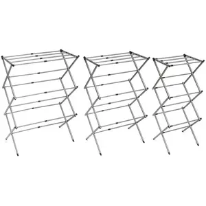 Comparateur de prix : Innovagoods Étendoir à Linge Pliable Et Extensible Cloxy 3 Hauteurs