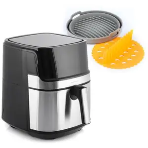Pack friteuse à air et panier en silicone pliable innovagoods pas cher