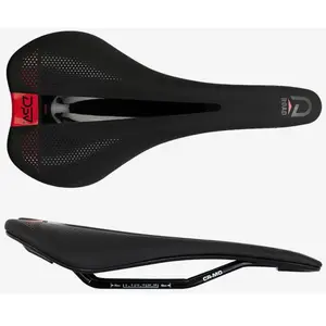Selle DPV Atlantis Road Racing noir rouge pas cher