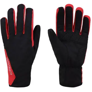 Gants longs Finisseur Pro Warm noir rouge - L pas cher