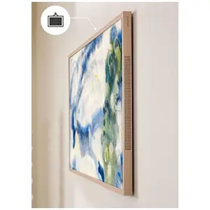 Create Cadre interchangeable pour TV ART MATTE 55' Biege pas cher