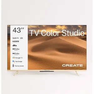 CREATE Téléviseur QLED 4K - Color Studio - Écran Antireflet - Dolby Vi... pas cher