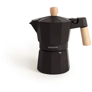 Comparateur de prix : CREATE Cafetière italienne - Thera Moka Retro - Aluminium - 6 et 9 tas...