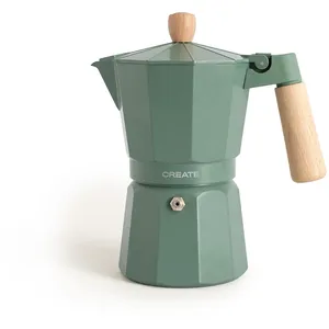 CREATE Cafetière italienne - Thera Moka Retro - Aluminium - 6/9 tasses... pas cher