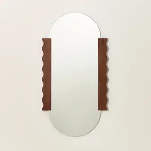 Miroir en bois massif d'hévéa 53x100x3cm Heju x Nobodinoz - NobodinozVendu parmade-in-design