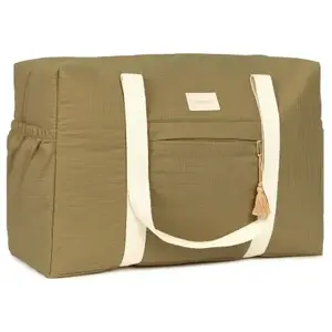 Nobodinoz Sac à langer imperméable Opera Olive Green pas cher