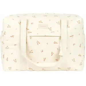 Nobodinoz Sac à langer imperméable Opera Yellow lily pas cher