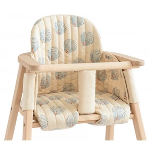Nobodinoz - Growing Green - Coussin pour chaise évolutive Blue Gatsby pas cher
