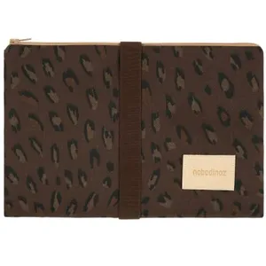 Nobodinoz Tapis à langer imperméable Hyde Park Léonie Brown pas cher