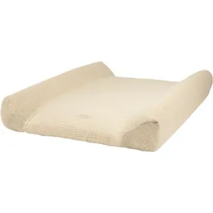 Comparateur de prix : Nobodinoz Housse de matelas à langer en coton bio Wabi sabi Ginger (50 x 70 cm)