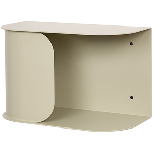 NOBODINOZ - Table de chevet murale Steel - Vert - Acier laqué pas cher