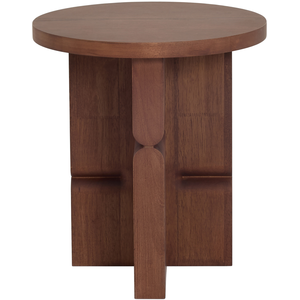 Nobodinoz - Table d'appoint en bois teinté Noon Noyer taille unique pas cher