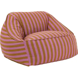 Nobodinoz - Fauteuil pouf Ziggy Rose taille unique