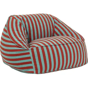 NOBODINOZ - Fauteuil rembourré Ziggy - Rouge - Polystyrène expansé
