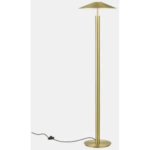 Comparateur de prix : LEDS-C4 Lampe sur pied LED H, doré mat, interrupteur, acier