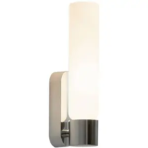 Comparateur de prix : LEDS-C4 Applique murale LED Dresden IP44, chrome, aluminium, verre