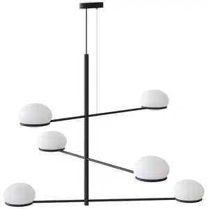 Comparateur de prix : LEDS-C4 Coco Chandelier suspension, noire/blanche