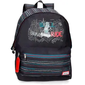 Enso Wall Ride Sac à dos adaptable au chariot pour ordinateur portable Noir 32x44x17 cms Polyester 15,6" 22.78L pas cher