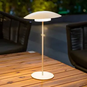 Comparateur de prix : Newgarden Sardinia luminaire LED rechargeable IP44 blanc 40 cm