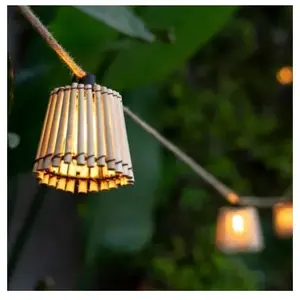 Comparateur de prix : NEWGARDEN Guirlande Lumineuse D'extérieur Câble En Jute L8m Marron