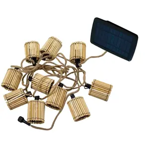 Comparateur de prix : NEWGARDEN New Garden OKINAWA-Guirlande solaire d'extérieur à batterie L8m Marron