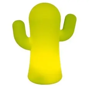 Newgarden - Lampe à poser intérieure extérieure Cactus Panchito blanc