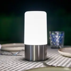 Comparateur de prix : Newgarden lampe de table LED rechargeable Maia, gris, IP54, RGBW