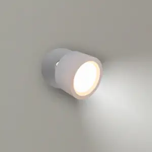 Comparateur de prix : Applique murale LED rechargeable Newgarden Roll 8, blanc, orientable